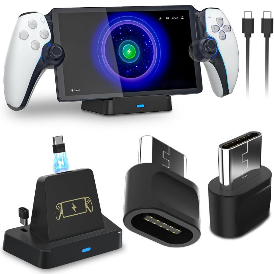 PS5 リモートプレイヤー 用充電スタンド Blitzowl PS Portal 用 PS5 リモートプレイヤー 用充電スタンド Blitzowl PS Portal 用