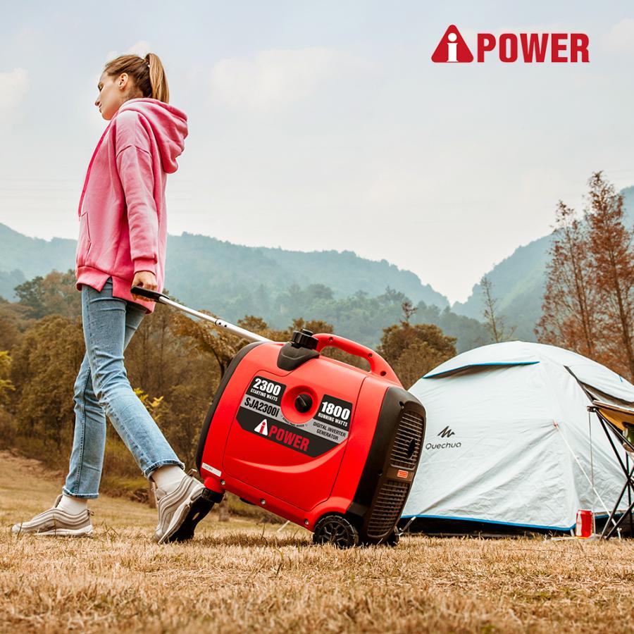 Aipower SJA2300iECOモード　定格1.8Kva　インバーター発電機　防音　PSE認証　50Hz60Hz切り替え　非常用発電機｜ai-tool｜02