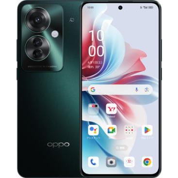 新品未使用 OPPO Reno11 A シュリンク付 ダークグリーン Reno 新品 Ymobile OPPO Reno11 A SIMフリー ダークグリーン A4010P