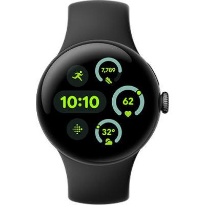Google Pixel 新品 Watch3 45mm LTE (WiFi) Matte Black アルミケース 