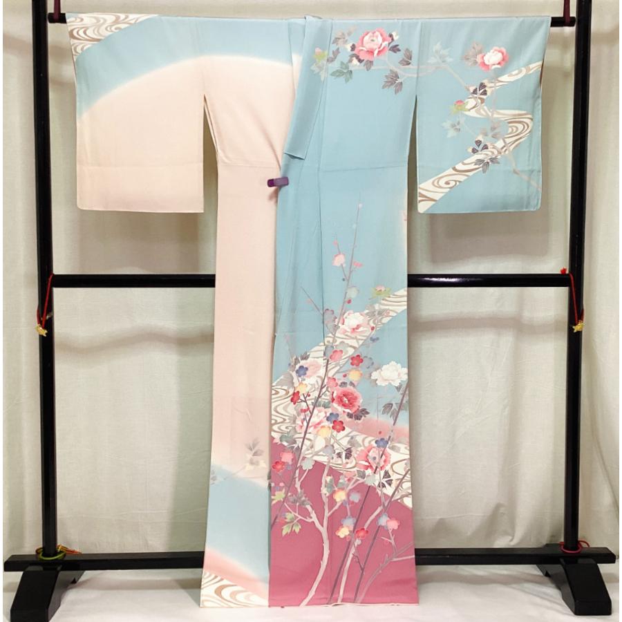 norinori様　新品未使用　正絹袷　京加賀友禅訪問着袋帯セット 中古品 正絹 訪問着 袷きもの 京加賀友禅 24076 t : 愛スタイルきもの