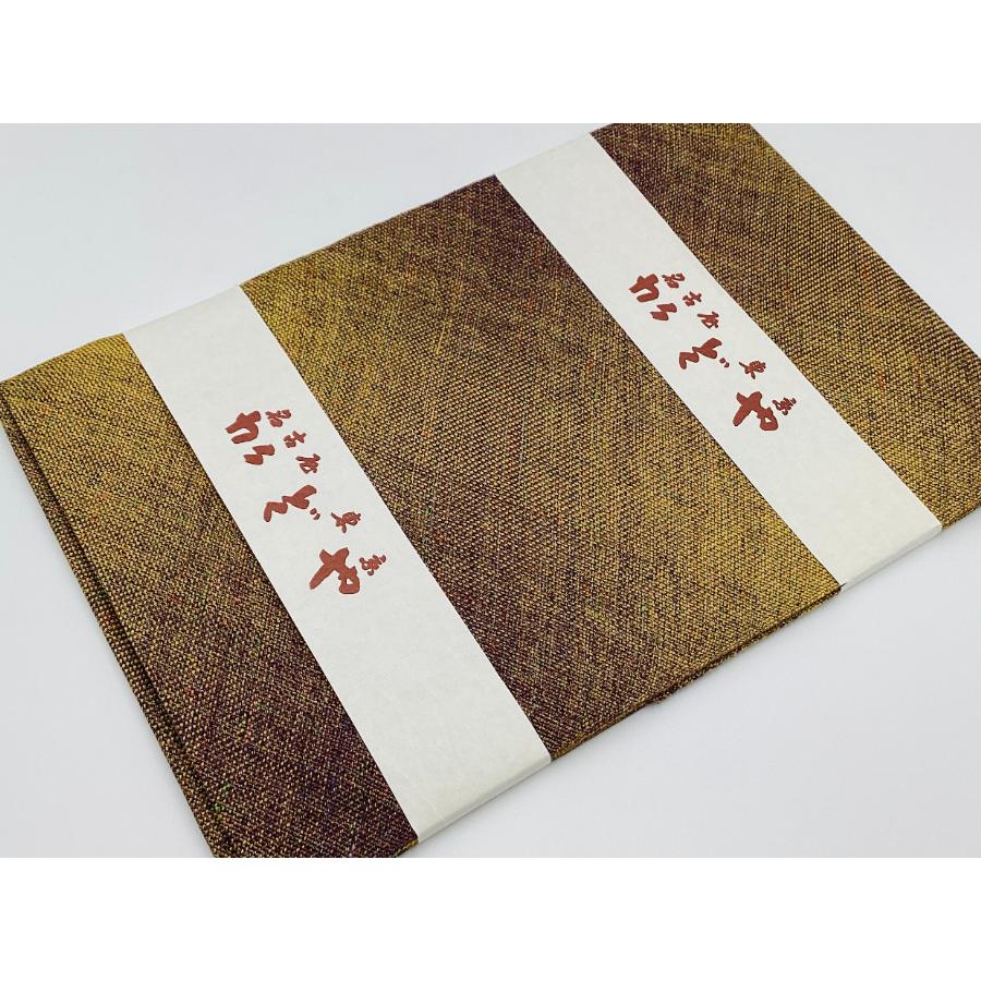 未使用品 正絹 名古屋帯 組糸織 ボカシ織 全通柄 O23116 : 愛スタイル 