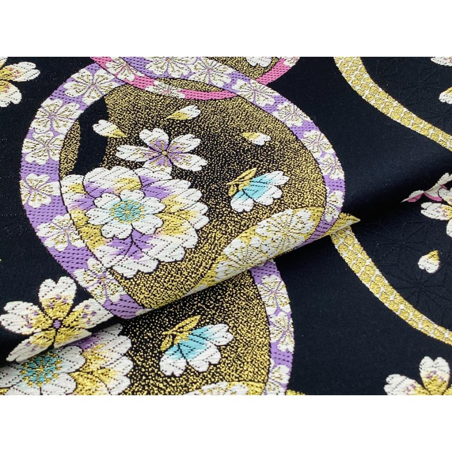 中古品 正絹 袋帯 西陣織 唐織 六通柄 O25040 t : 愛スタイルきもの