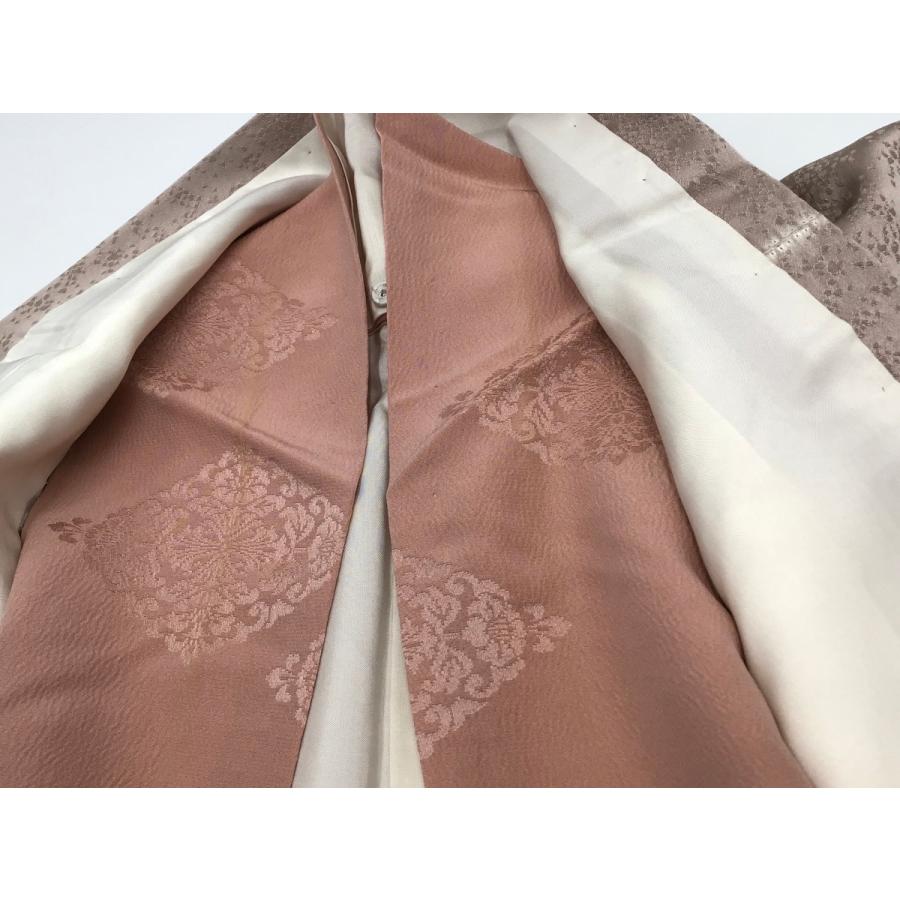 中古品 正絹 訪問着 友禅金彩加工 絞り刺繍入り 22094 t : 愛スタイル