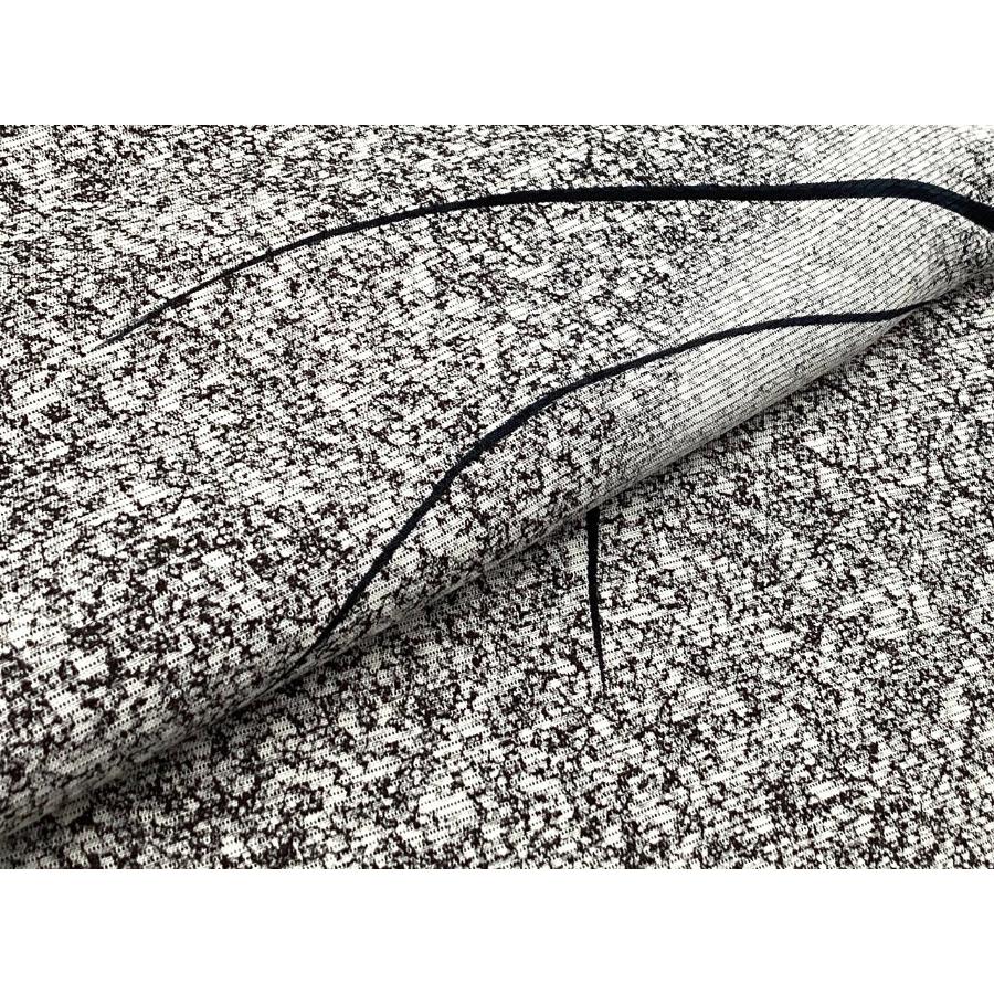 中古品　正絹　訪問着　夏物きもの　駒絽織　蒔糊加工　京友禅金彩　ボカシ染　24234　t_6