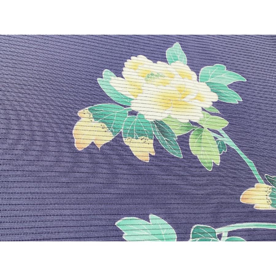 中古品　正絹　訪問着　夏物きもの　駒絽織　京加賀友禅加工　24235　t_5