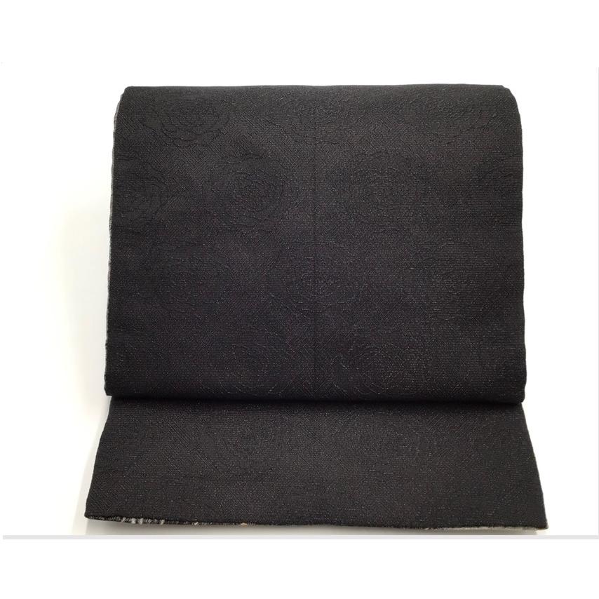 中古品 正絹 袋帯 六通柄 スリーシーズン 透かし織 O22075 t : 愛