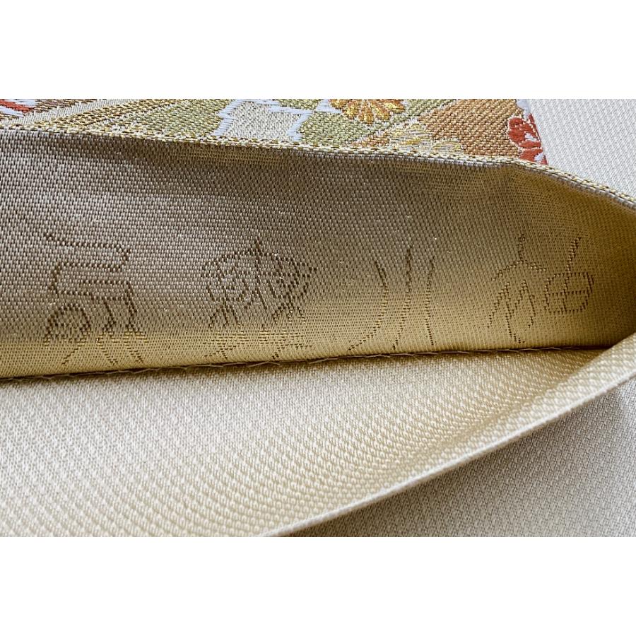 中古品 正絹 袋帯 引箔 六通柄 O22175 t : 愛スタイルきもの - 通販