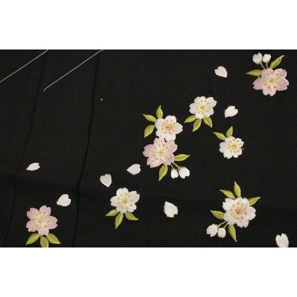 新品 入学 卒業袴 エンジ 刺繍 L 紐下95cm 適応身長160〜170cm前後 女 