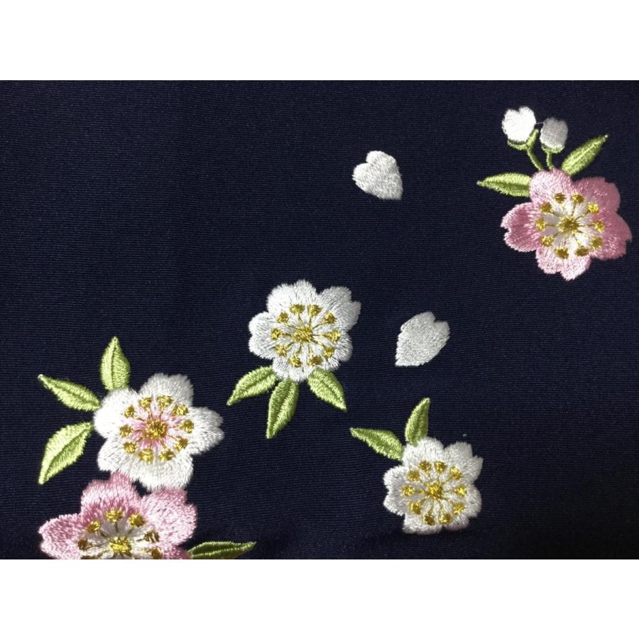 新品 入学 卒業袴 エンジ 刺繍 L 紐下95cm 適応身長160〜170cm前後 女 