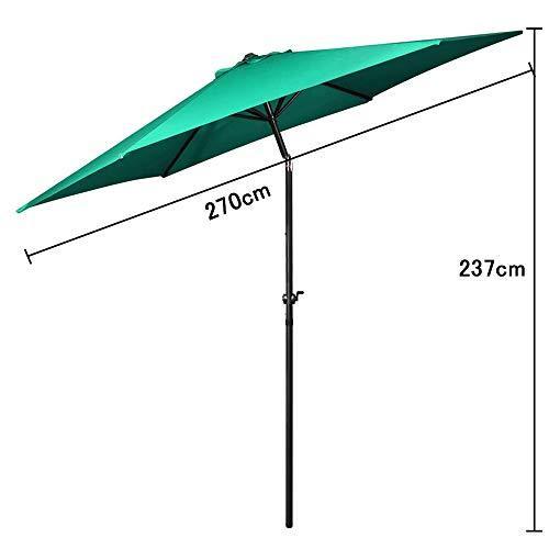 270cm ベランダ 撥水加工 Light ガーデンパラソル オーニング エクステリア 撥水加工なので天候が変わりやすい 山でのキャン A B091c9xs3k Light オーニング 軽量 アウトド 庭 ガーデニング Bird モダン 庭 おしゃれ