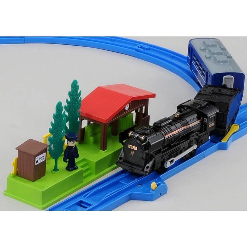 定番の冬ギフトプラレール ライト付重装D51 498号機ベーシックセット