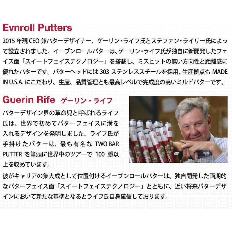【最安値挑戦中】 EVNROLL イーブンロール ER11V マレットパター SHORT SLANT 33インチ（ER11V MALLET PUTTER）Vシ 【V1004353593】(35024円)
