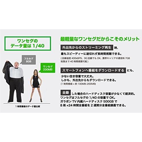 ガラポンTV伍号機HDD内蔵モデル【再生品】 ワンセグ です