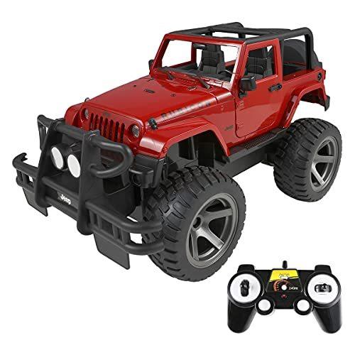 Suv 車 オフロード ジープ正式ライセンス こども向け ラジコンカー Doublee 4wd レッド 2 4ghz 1 14 最長辺34cm プリペイドカード コード販売 スーパーセール期間限定 Themtransit Com