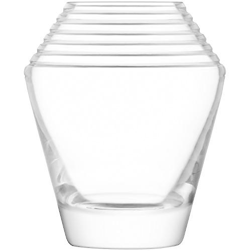 LSA(エルエスエー) フラワーベース(花器) クリア 高さ18cm FRIEZE(フリーズ) G1481-18-775