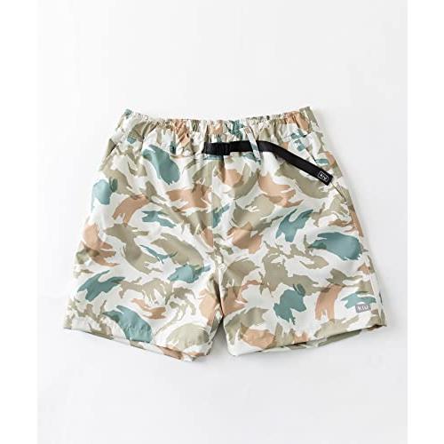 KiU 【2023】 キウ ショート パンツ 防水 ショーツ アウトドア キャンプ 海 フェス レジャー かわいい おしゃれ ブラッシュ カモフラ L