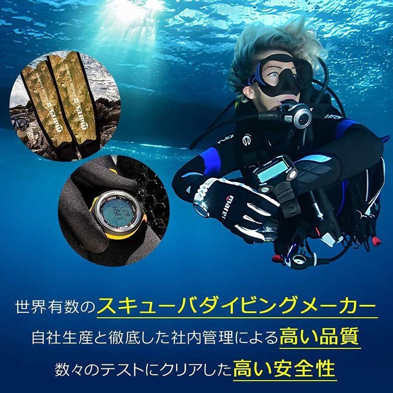 MARES Concorde ダイビング ロングフィン (44 ・ 45 サイズ) 快適な推進力 柔らかい素材で足首の負担軽減 ( シュノー サイズ 快適な推進力 Concorde ダイビング ロングフィン 柔らかい素材で足首の負担軽減 シュノー