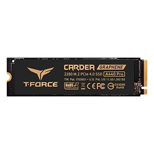 TEAMGROUP T-Force CARDEA A440 Pro Graphene ヒートシンク 1TB DRAM SLCキャッシュ 並行輸入品