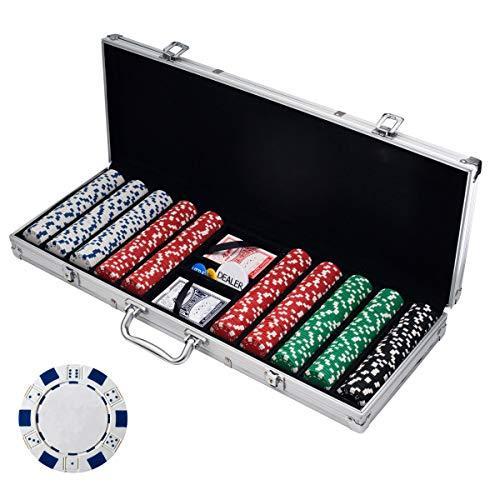 2022年新作入荷 ギャンブル用 ブラックジャック テキサスホールデム チップセット Poker Trademark キャリーケース 並行輸入品 ダイ ボタン カード その他カードゲーム