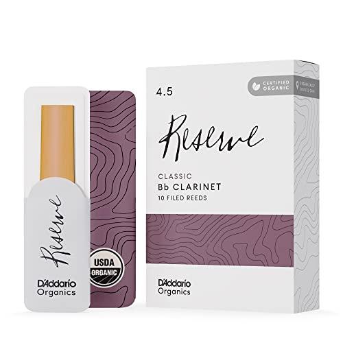 DAddario Organic Classic BB Clarinet Reeds -Reeds for Clarinet-最初 並行輸入