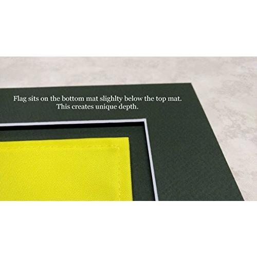 ゴルフフラッグフレーム 18×22 コンパクト ブラック モールディング blk-01 グリーンマット フロートマウント 13×17マス 並行輸入 ダブルグリーンマット付き