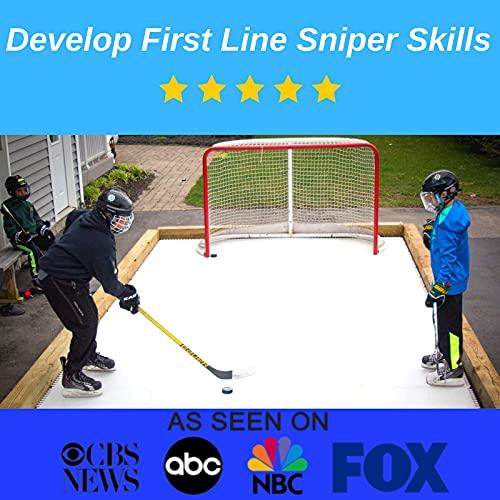 【即購入⭕️】 Skate Anytime - ホッケー用合成氷 - スケート可能な人工アイスタイル - 裏庭アイスリンク - スターターキット 並行輸入 【MYK1345231215】(46913円)