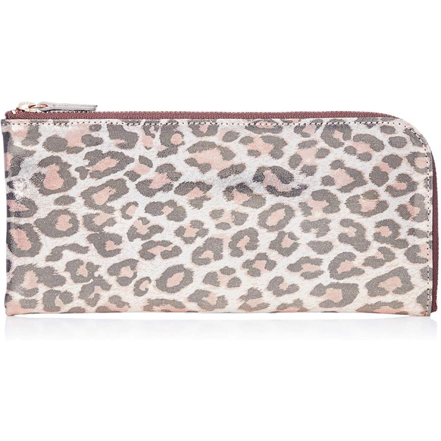 アルカン Lファスナー長財布 レパード アイボストアの アルカン 長財布 Lファスナー長財布 レディース アイボストア ゴールド