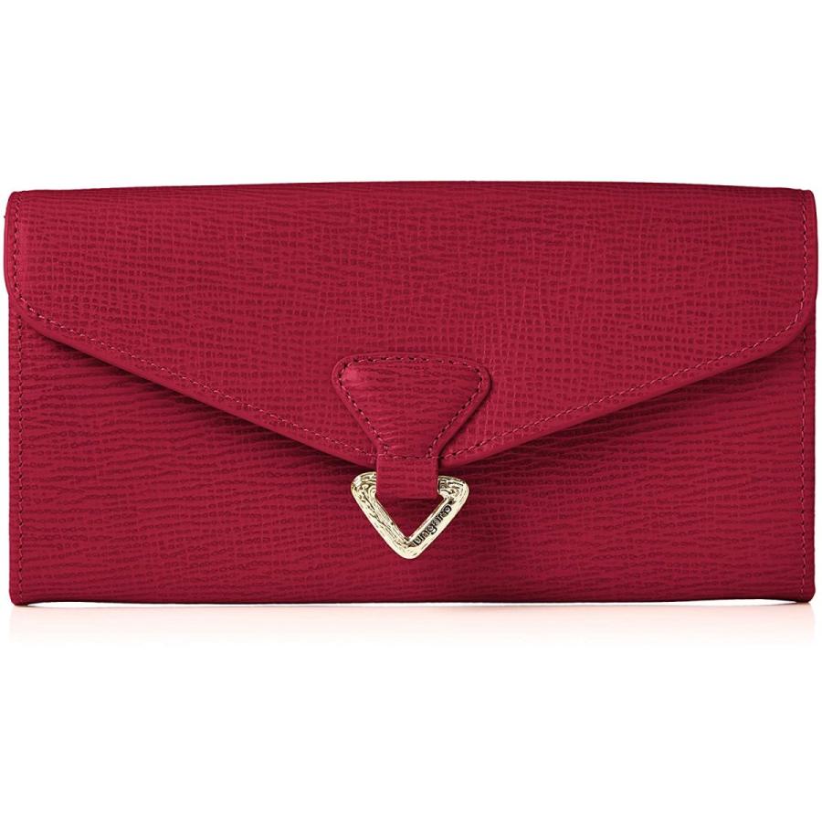 ユー バイ ウンガロ 財布 レディースファッション オートイユ ロゴ入り金具 牛革 レッド Uulw8et2 アイボストア バイ 型押し ロゴ入り金具 期間限定特価