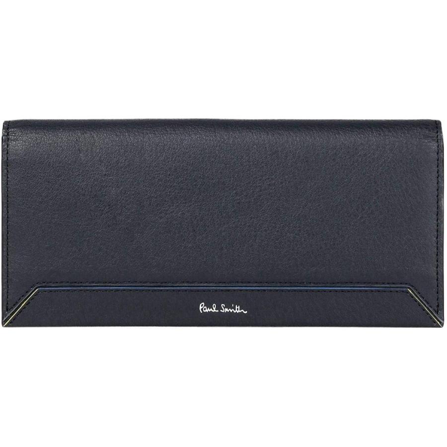 ポールスミス アイボストアのポールスミス Paul Smith コントラストエッジ メンズ かぶせ長財布 ロング ウォレット 折り財布 マネークリップ メンズ 純正化粧箱 小銭入れ付き ショップバッグ付 アイボストア レビュー高評価のおせち贈り物