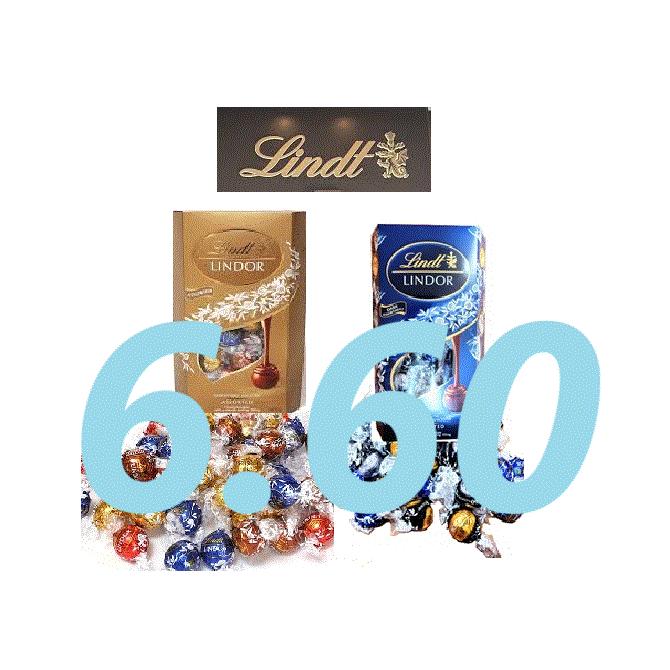 リンツ リンドール 【限定 6種 60個】 チョコレート スイーツ 大容量