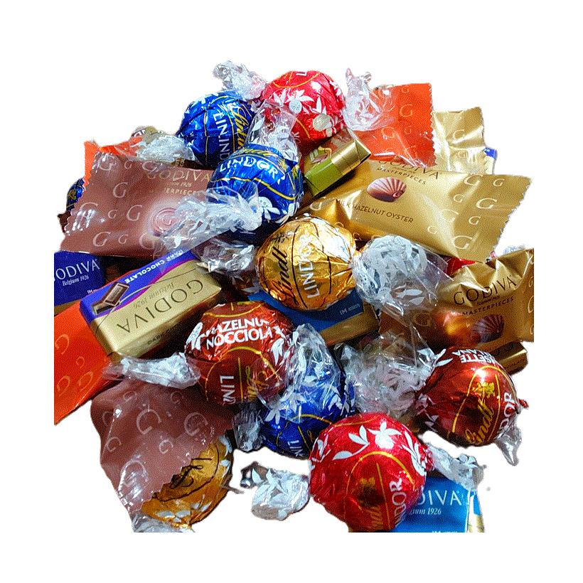 リンツ】リンドール + 【ゴディバ】 マスターピース ナポリタン