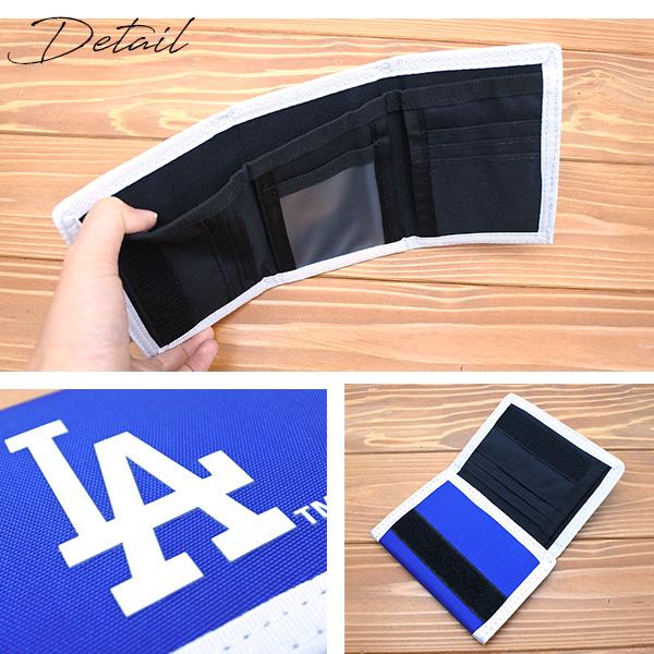 ドジャース 三つ折り 財布 MLB dodgers LA ロサンゼルス グッズ