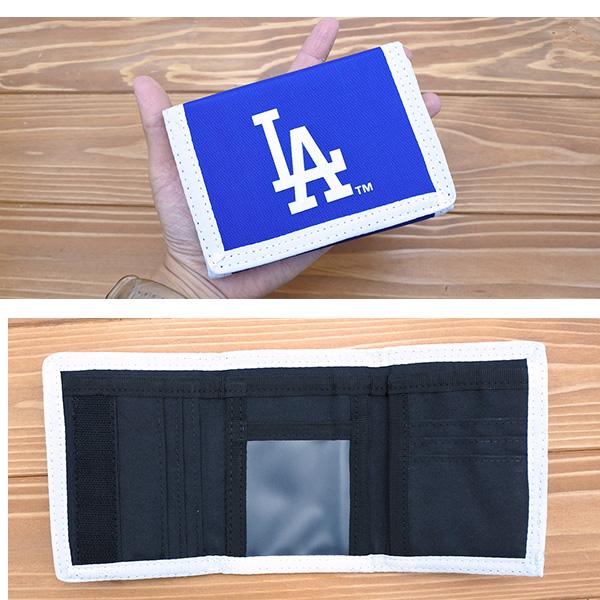 ドジャース 三つ折り 財布 ロサンゼルス グッズ MLB dodgers LA 大谷