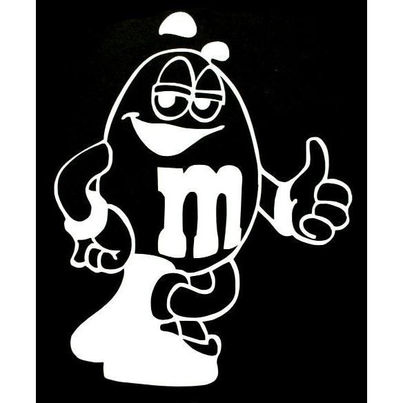 M M S グッズ カッティングステッカー アメリカ雑貨とミニカーのアイカム 通販 Yahoo ショッピング