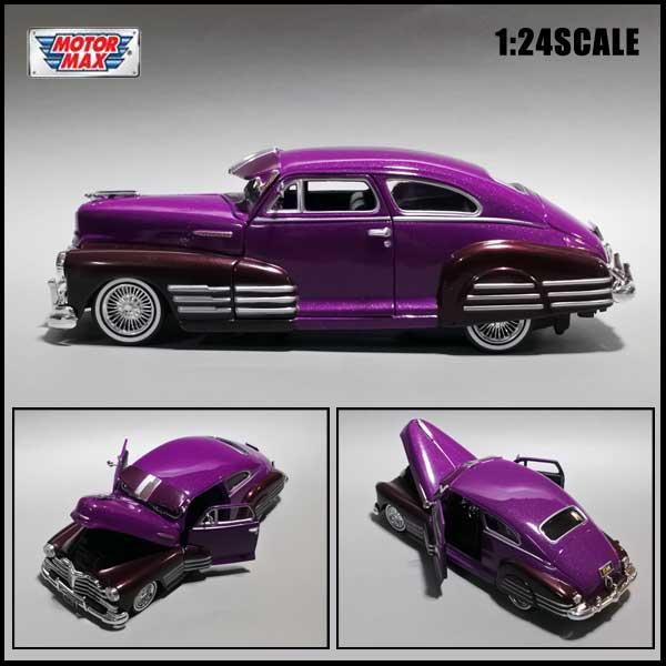 1/24 箱入り ミニカー 1948 CHEVY AEROSEDAN FLEETLINE GET LOW 1/24 箱入り ミニカー 1948 CHEVY AEROSEDAN FLEETLINE GET LOW
