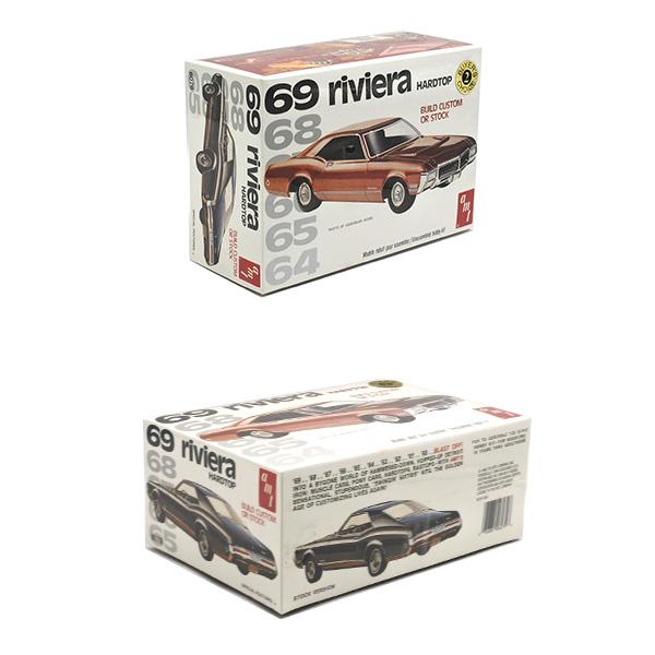1/25 プラモデル 1969 RIVIERA HARDTOP 6079 1969年 '69 リビエラ ハードトップ ミニカー アメ車 AMTの画像