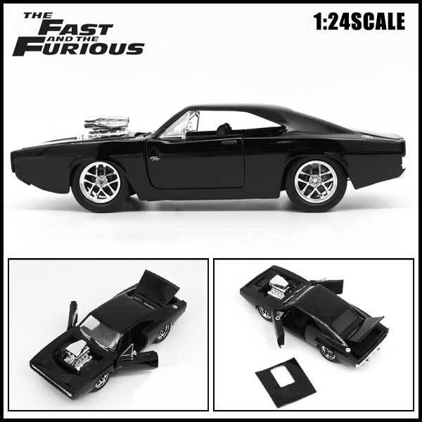 1/24 ワイルドスピード 箱入り ミニカー 1970 DOM'S DODGE CHARGER R/T