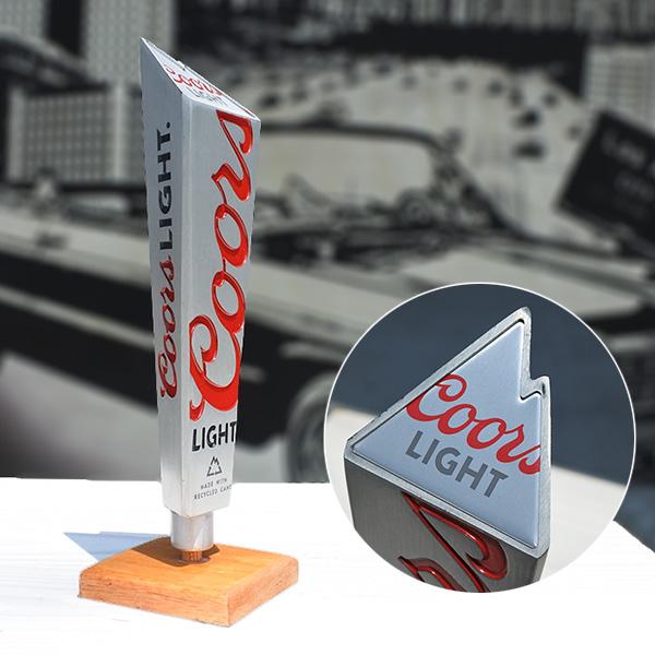 新品 ビアサーバーノブ COORS LIGHT 約21.5cm シフトノブ クアーズ