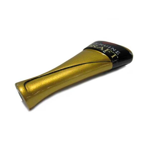 新品 ビアサーバーノブ GENUINE DRAFT ゴールド 約13cm 新品 ビアサーバーノブ GENUINE DRAFT ゴールド 約13cm