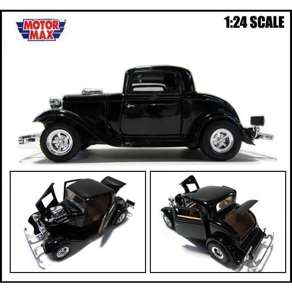 1/24 箱入り ミニカー 1932 FORD COUPE ブラック 1932年 1/24 箱入り ミニカー 1932 FORD COUPE ブラック 1932年