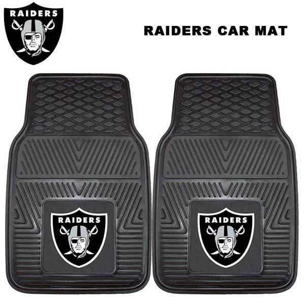 カーマット レイダース フロアマット フロント マット ラバー素材 2枚