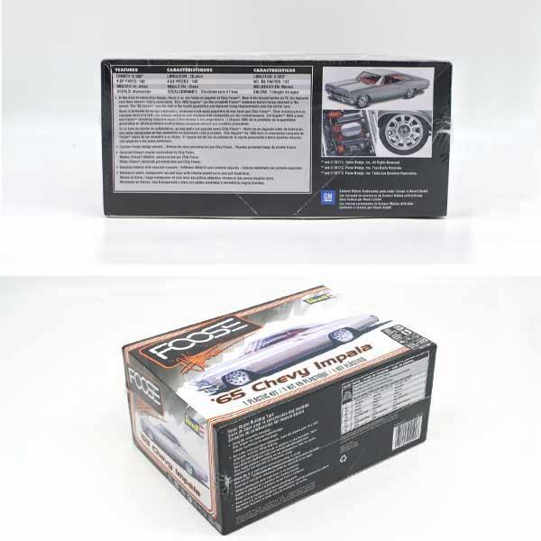 1/25 アメ車 プラモデル 1965 Chevy Impala FOOSE 1965年 シボレー インパラ ミニカー フース チップフース CHEVROLET シェビー ローライダー Lowrider Revellの画像