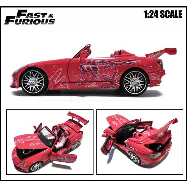 ミニカー 1 24 箱入り ワイルドスピード Suki S Honda S00 ピンク ホンダ 日本車 ワイスピ スーキー アメリカ雑貨とミニカーのアイカム 通販 Yahoo ショッピング