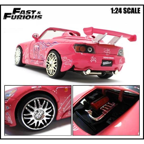 ミニカー 1 24 箱入り ワイルドスピード Suki S Honda S2000 ピンク ホンダ 日本車 ワイスピ スーキー 10009532 アメリカ雑貨とミニカーのアイカム 通販 Yahoo ショッピング