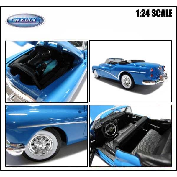 1 24 箱入り ダイキャスト ミニカー 1953 Buick Skylark スカイブルー 53年ビュイック スカイラーク アメ車 Welly アメリカ雑貨とミニカーのアイカム 通販 Yahoo ショッピング