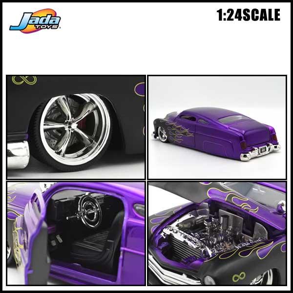 1/24 箱入り ミニカー 1951 MERCURY パープル ブラック マーキュリー