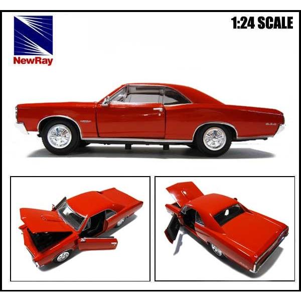 ミニカー 1 24 1966 Pontiac Gto レッド 66年 ポンティアック Gto アメ車 Newray アメリカ雑貨とミニカーのアイカム 通販 Yahoo ショッピング