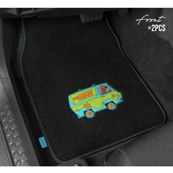 カーマット SCOOBY DOO 4ピース セット スクービードゥー フロアマット 