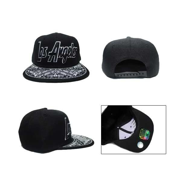 59 Los Angeles スナップバックキャップ ペイズリーブラック 大人サイズ オシャレな帽子アメリカ直輸入 La ロサンゼルス アメリカ雑貨とミニカーのアイカム 通販 Yahoo ショッピング